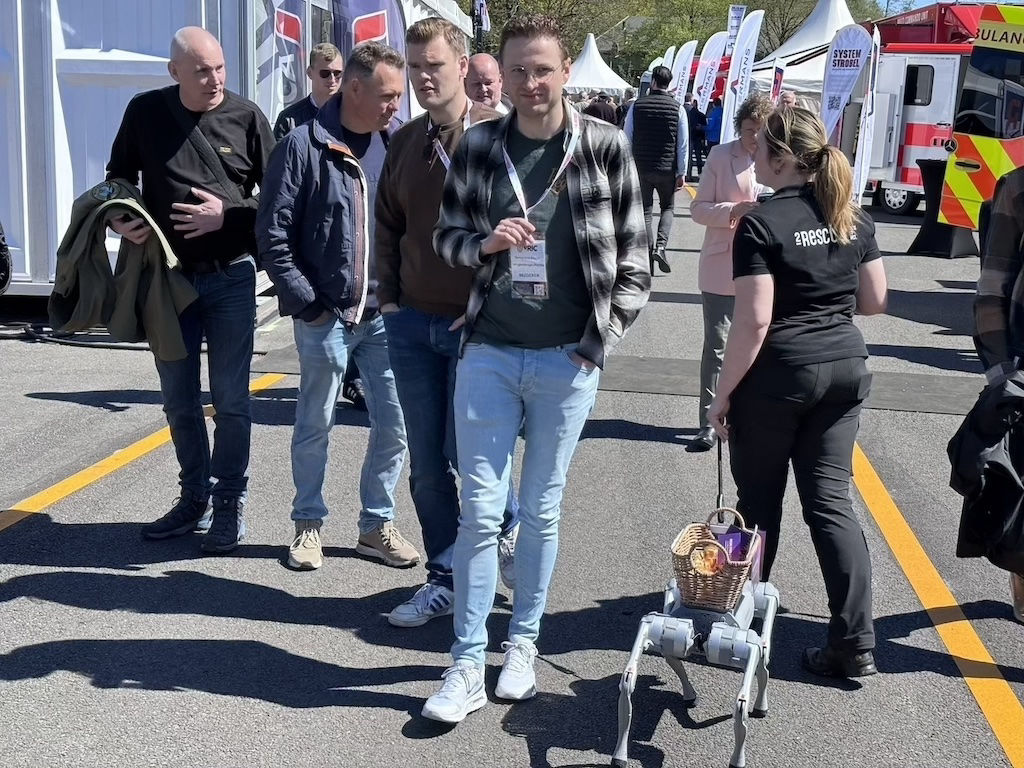 Robot huren voor beurs
